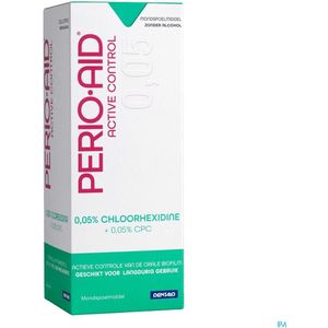 Perio-Aid Active Control mondspoelmiddel 0.05% CHX 500 Mondwater