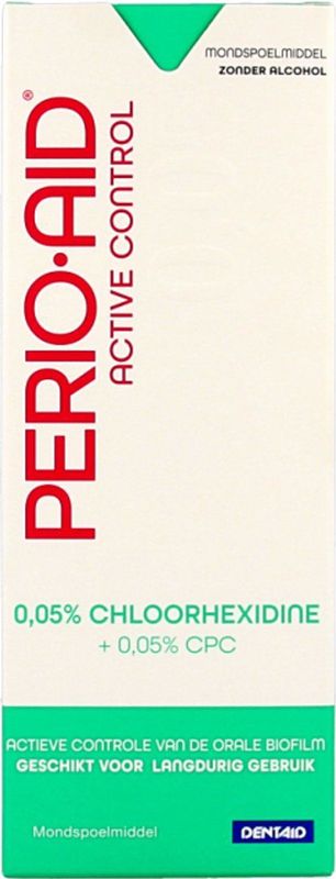 PerioAid - Active Control - Mondspoelmiddel - 500 ml - Chloorhexidine