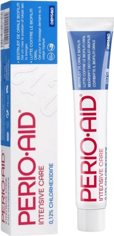 Perio Aid - Intensive Care Gel - Tandpasta - 0,12% Chloorhexidine