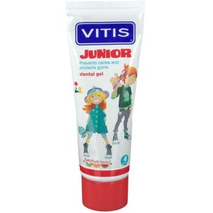 Vitis Junior - Tandpasta/gel - 6+ jaar - Tutti Frutti