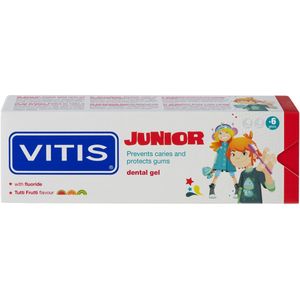 Vitis Junior Gel Tandpasta 75 ml  -  Dentaid