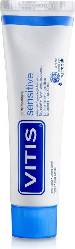 Vitis Tandpasta Sensitive 75 ml