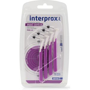 Interprox Plus Ragers Maxi Conical PHD 2.3 Paars - 4 stuks