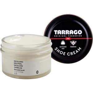 Tarrago - Schoenzalfpotje - 50 ml - Schoenwascrème - Kleurloos - Geschikt voor Leer