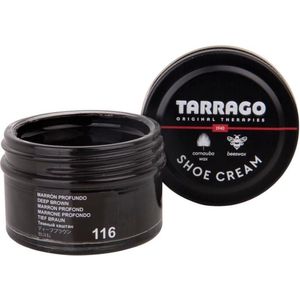 Tarrago Schoenzalfpotje 50 ml | Schoenwascrème | Geschikt voor leer en diepbruin synthetisch leer (116)