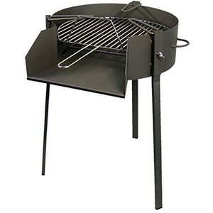 IMEX Ronde Barbecue Met Paellastandaard - zwart 71581