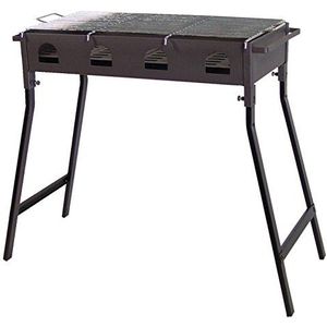 Imex El Zorro Grill met grill, verzinkt, 51 x 34 x 70 cm, zwart, 71447