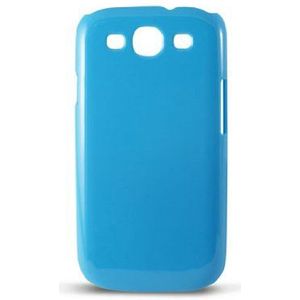 KSIX B8466CAR05 Glossy Hard Cover voor Samsung Galaxy SIII blauw