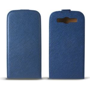 KSIX B8466FU90AZ Flip Up Case voor Samsung Galaxy SIII blauw