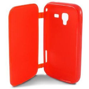 KSIX B8478FTT06 Flip Up TPU Case voor Samsung Galaxy Ace II I8160 rood