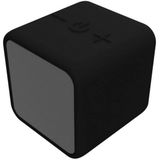 Ksix - Kubic - Bluetooth-luidspreker - Spatbestendig - Draagbaar - Zwart