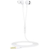 KSIX Hoofdtelefoon met Microfoon - Wit