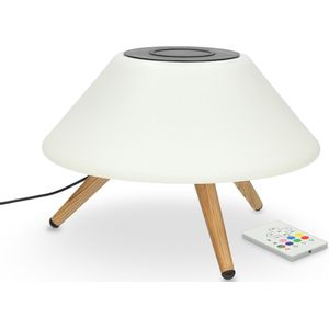 Ksix - Omni - Draadloze Oplader - Bluetooth-luidspreker - Lamp - Verschillende Sfeerverlichting