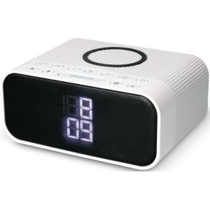 Ksix - WUAD - Bluetooth-luidspreker - Zwart - Draadloos opladen met FM-radio