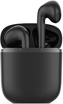 PHONEKIT CONTACT Twins Pro Draadloze Hoofdtelefoon Bluetooth 5.1 + EDR/BLE 17u Autonomie Zwart