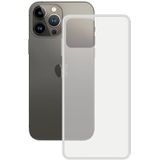 KSIX smart your tech Flexibele beschermhoes voor iPhone 14 Pro Max, anti-vingerafdruk, robuust, compatibel met draadloos opladen, transparant, verpakking gratis