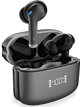 Ksix - Noise Cancel 3 - Draadloze Oordopjes - Zwart - ANC Technologie