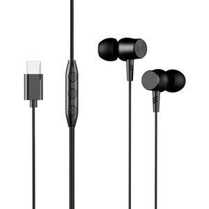 Contact - In-Ear Oordopjes - Zwart - USB-C