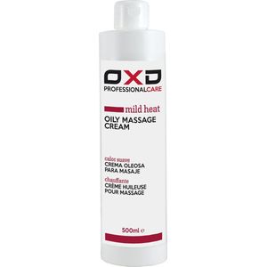OXD Massagecrème met Olie – Verwarmend, Hydraterend, Professioneel, Voor Alle Huidtypes, Zonder Siliconen, Thermo-Effect, Massageproduct