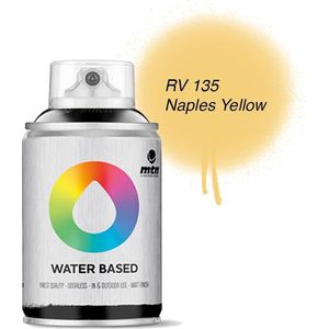 MTN Beige Gele Waterbasis Spuitverf - 100ml graffiti spray-paint geschikt voor kinderen