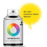 MTN Cadmium Gele Waterbasis Spuitverf - 100ml graffiti spray-paint geschikt voor kinderen