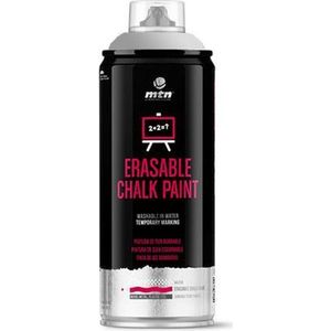 Montana  Pro erasable chalk paint spray - 2829 zilver