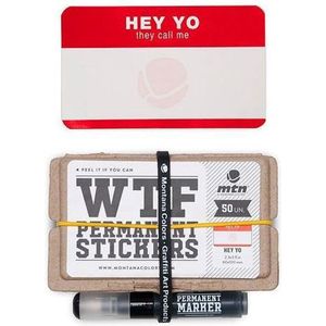 TN WTF Permanent Stickers: Hey Yo