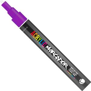MTN Acrylic Marcador - Verfstift - fijne punt van 1 mm - permanent - Paars