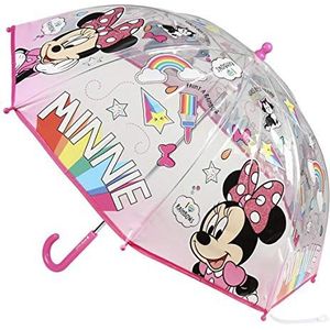 Kinderparaplu Disney's Minnie Mouse - Roze meisjes paraplu (45 cm)