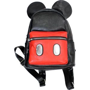 Rugtas - Schooltas Mickey Mouse Zwart/Rood