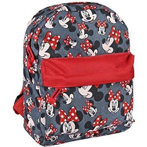 Artesania Cerda Mochila Infantil Minnie Kinderrugzak, 32 cm, grijs (grijs), grijs (gris), 32 centimeters, Rugzak voor kinderen