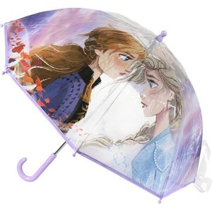 Paraplu - Transparant - Disney Frozen - 45 cm