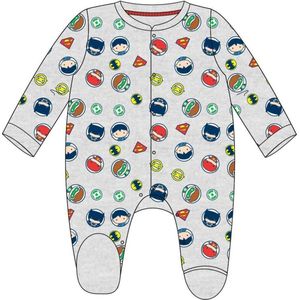 Baby Rompertje met Lange Mouwen Justice League Grijs