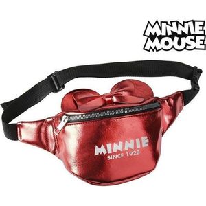 Heuptas Minnie Mouse Rood Imitatieleer Heuptasje voor Kinderen