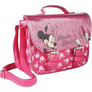 Cerdá 2100002889 Minnie Mouse schoudertas voor meisjes, kunstleer, lichtroze, klein