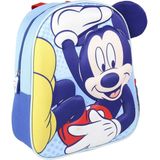 Disney - Mickey Mouse - Rugzak meisje - Rugzak kinderen - Blauw - Hoogte 31cm