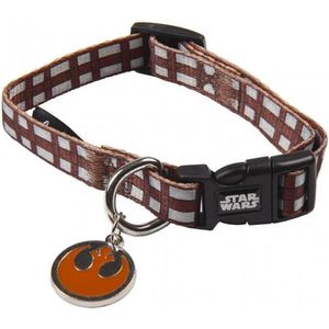 CERDÁ LIFE'S LITTLE MOMENTS Chewbacca Star Wars Mini-hondenhalsband, officieel Disney-gelicentieerd product, bruin