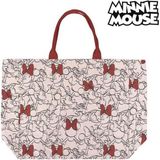 CERDÁ LIFE'S LITTLE MOMENTS 2100003314 Disney Minnie stoffen tassen met officiële licentie voor dames, beige
