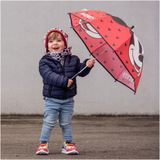 Disney Mickey Mouse paraplu - rood - D71 cm - voor kinderen