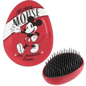 Micky Mouse Haarborstel, ovaal, voor meisjes en dames, kam voor het ontwarren van haar