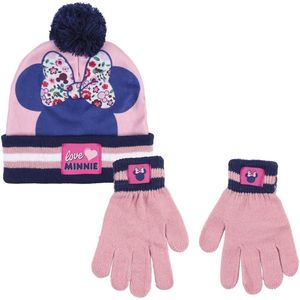 Minnie Mouse Disney winter set voor kinderen met muts en handschoenen - Mutsen - kinderen