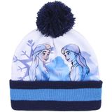 Disney Frozen 2 winter set voor kinderen met muts en handschoenen in opbergzakje - Winterkleding accessoires