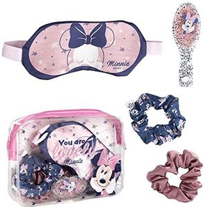 CERDÁ LIFE'S LITTLE MOMENTS - Cadeauset - Meerkleurig - Slaapmasker - Kam - Haarelastiekjes van Stof