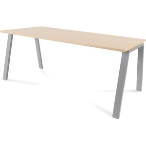 Bureau BLANCA, h x b x d = 740 x 1800 x 800 mm