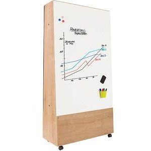 rocada Whiteboard-Ständer Natural braun 150,0 x 100,0 cm