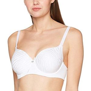 Selene Norma damesslip met hoge taille, verpakking van 2 stuks, wit, 80C