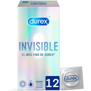 Profilacticos Durex Invisible Sensit 12U
