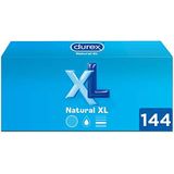 Durex Natural XL- Condooms - Extra Groot - 144 stuks