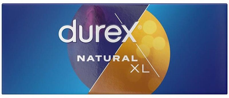 Durex Natural XL- Condooms - Extra Groot - 144 stuks