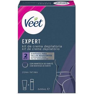Veet - Expert Depilatory Cream Kit - 2 x 50 ml - Ontharingscrèmes